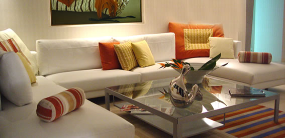 Living Room Interior Designer Miami